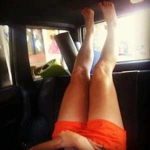 legs up the seat