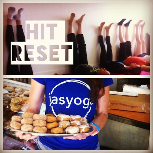 reset and donuts