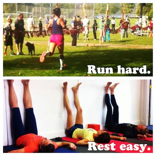 run hard. rest easy