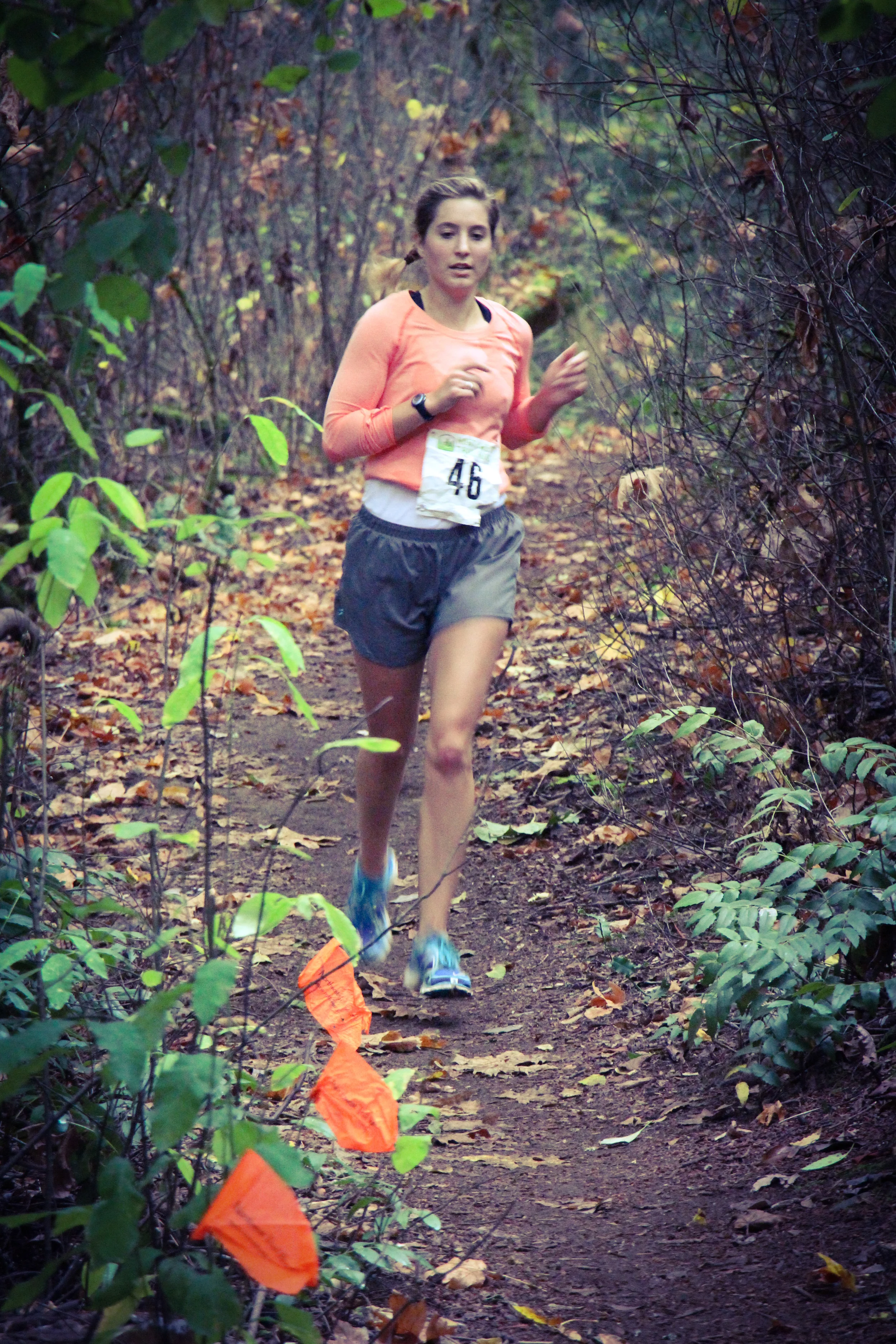 Making moves at the St. Edwards Harvest Half near Seattle earlier this month...