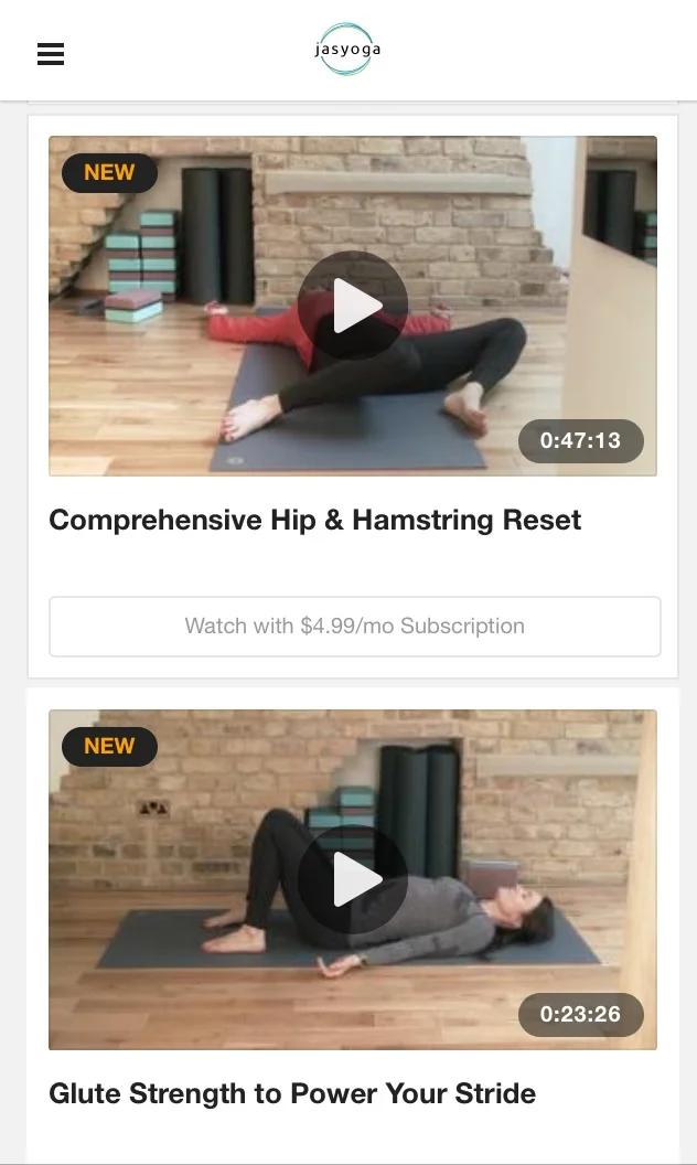 Do Athletes for Yoga anytime, anywhere...