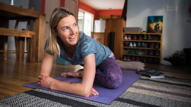 Athlete for Yoga: Stephanie Howe Violett