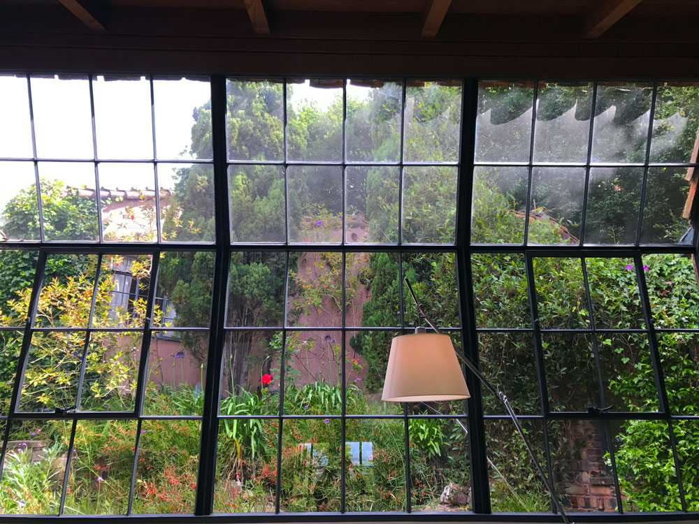Window of inspiration, literally. Each morning we woke to the bells of Sather Tower and a chorus of birds before hurrying off to that day's shoot location. 