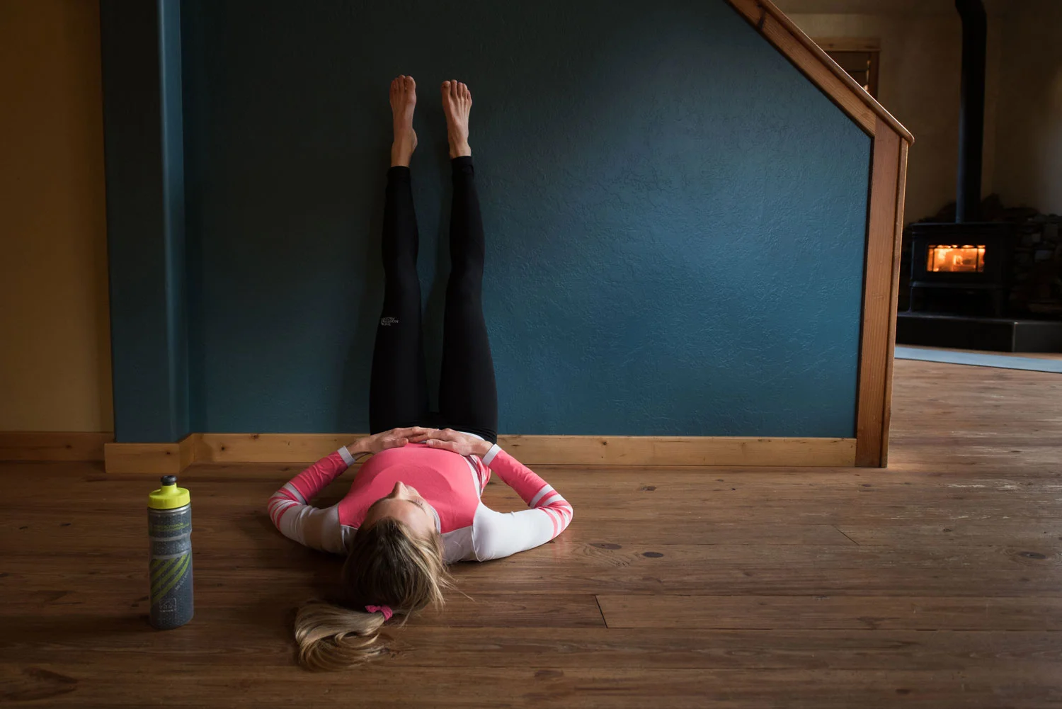 Athlete for Yoga Stephanie Howe Violett getting it done.