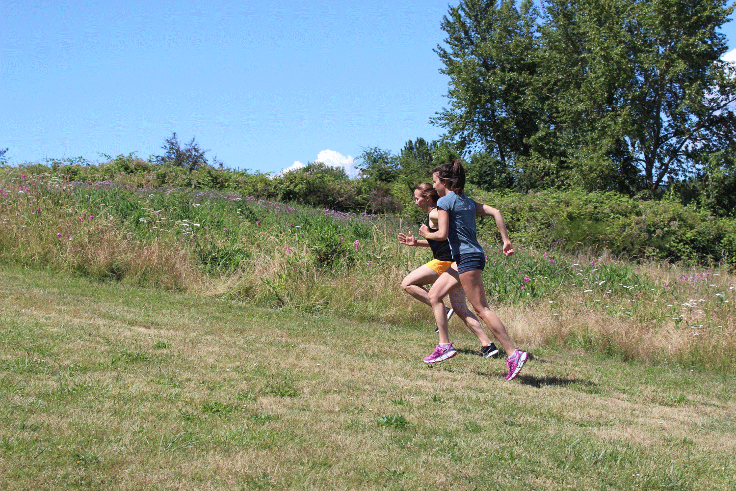Rad Running X Athletes for Yoga Workout Wednesday: Hill Repeats