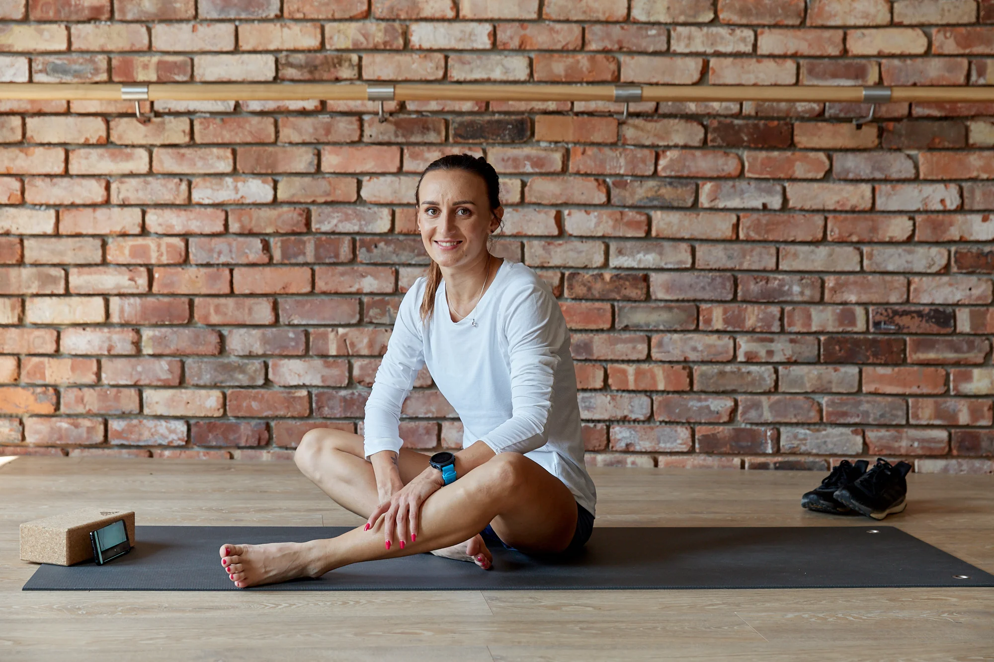 Lily Joins Athletes for Yoga Pros!