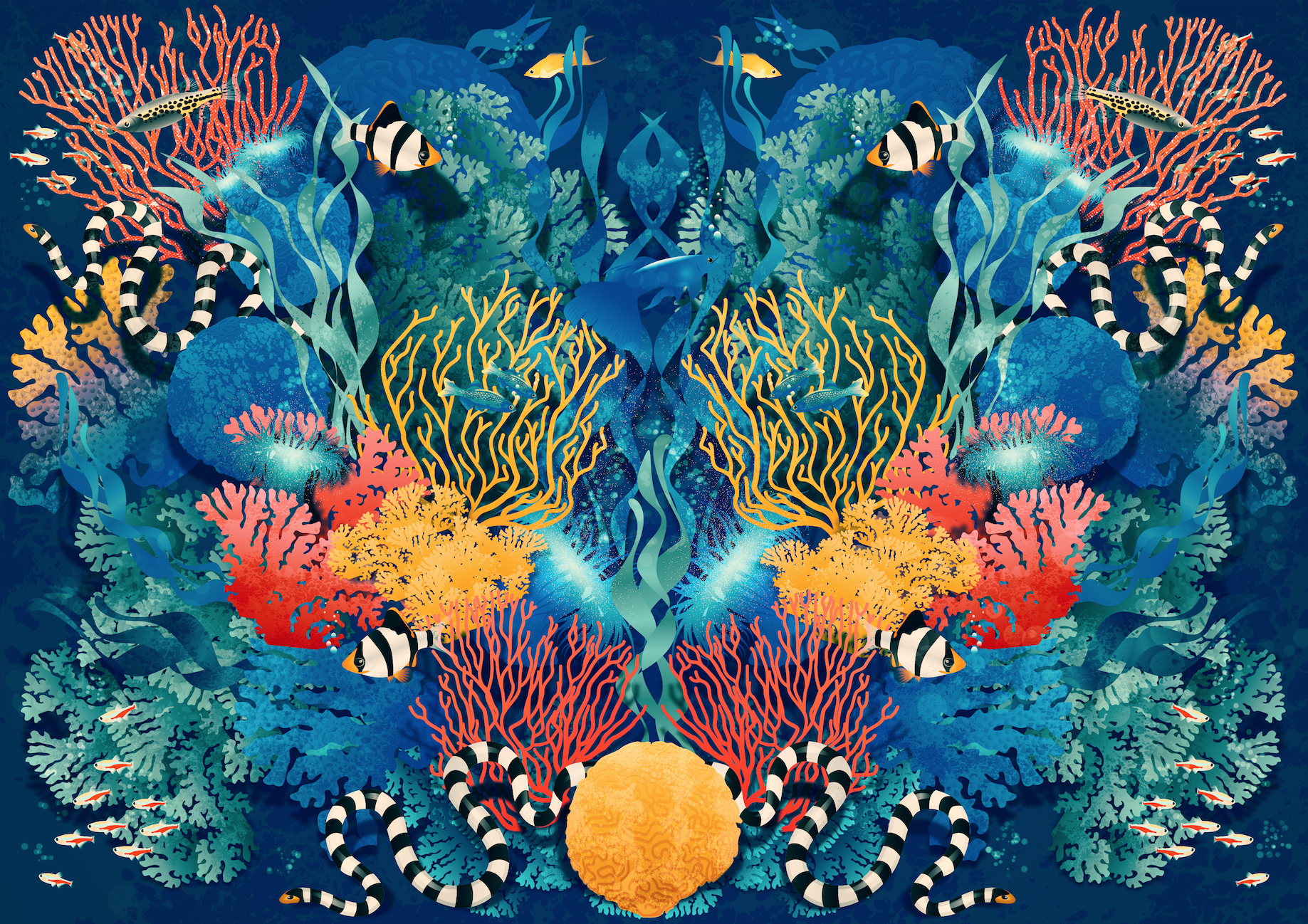 Ocean pattern. 2016.
