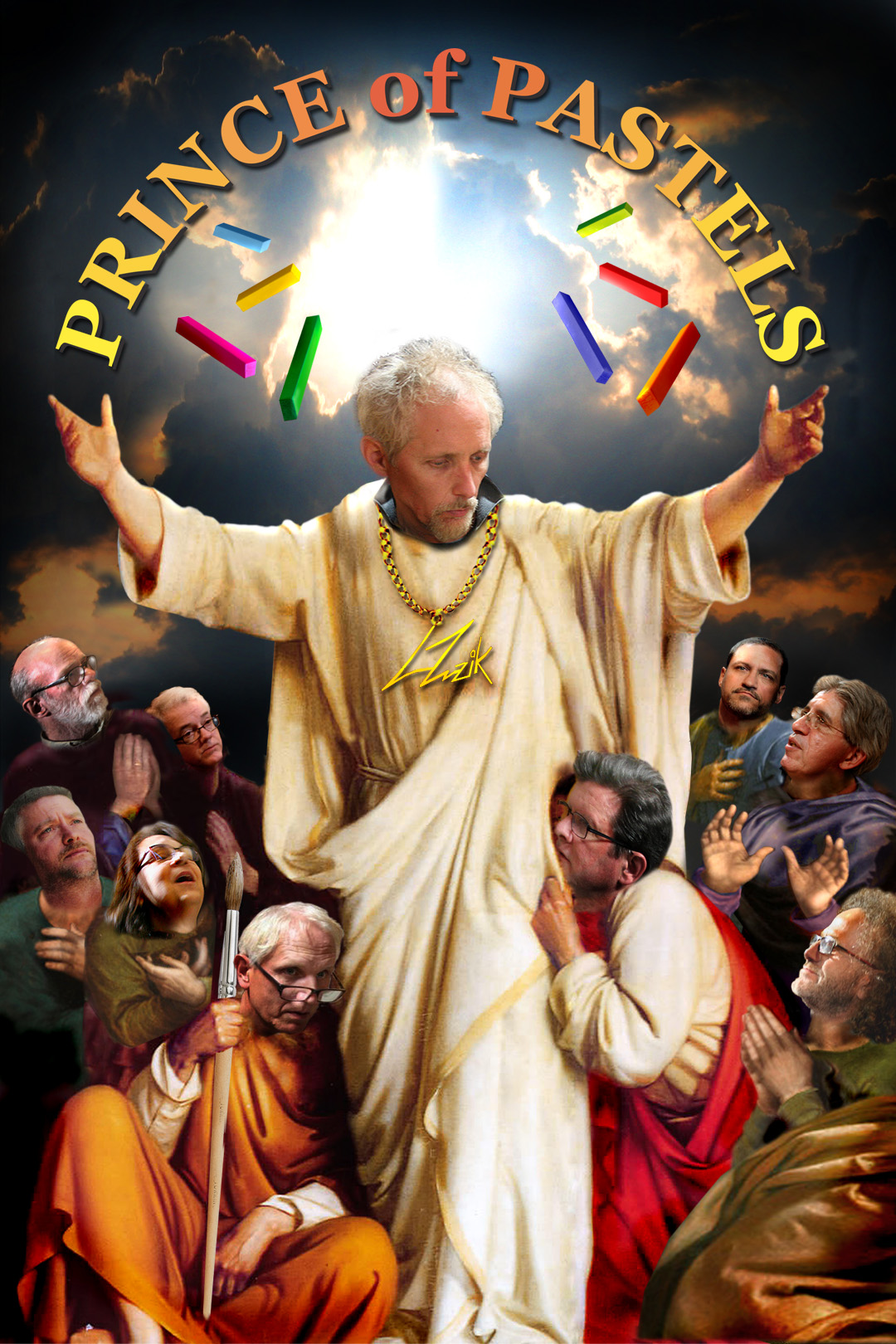  Larry Zuzik - The Prince of Pastels. Photoshop courtesy of Brian Pierce. 