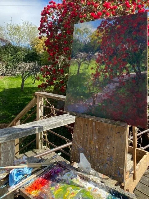 Jim McVicker plein air painting