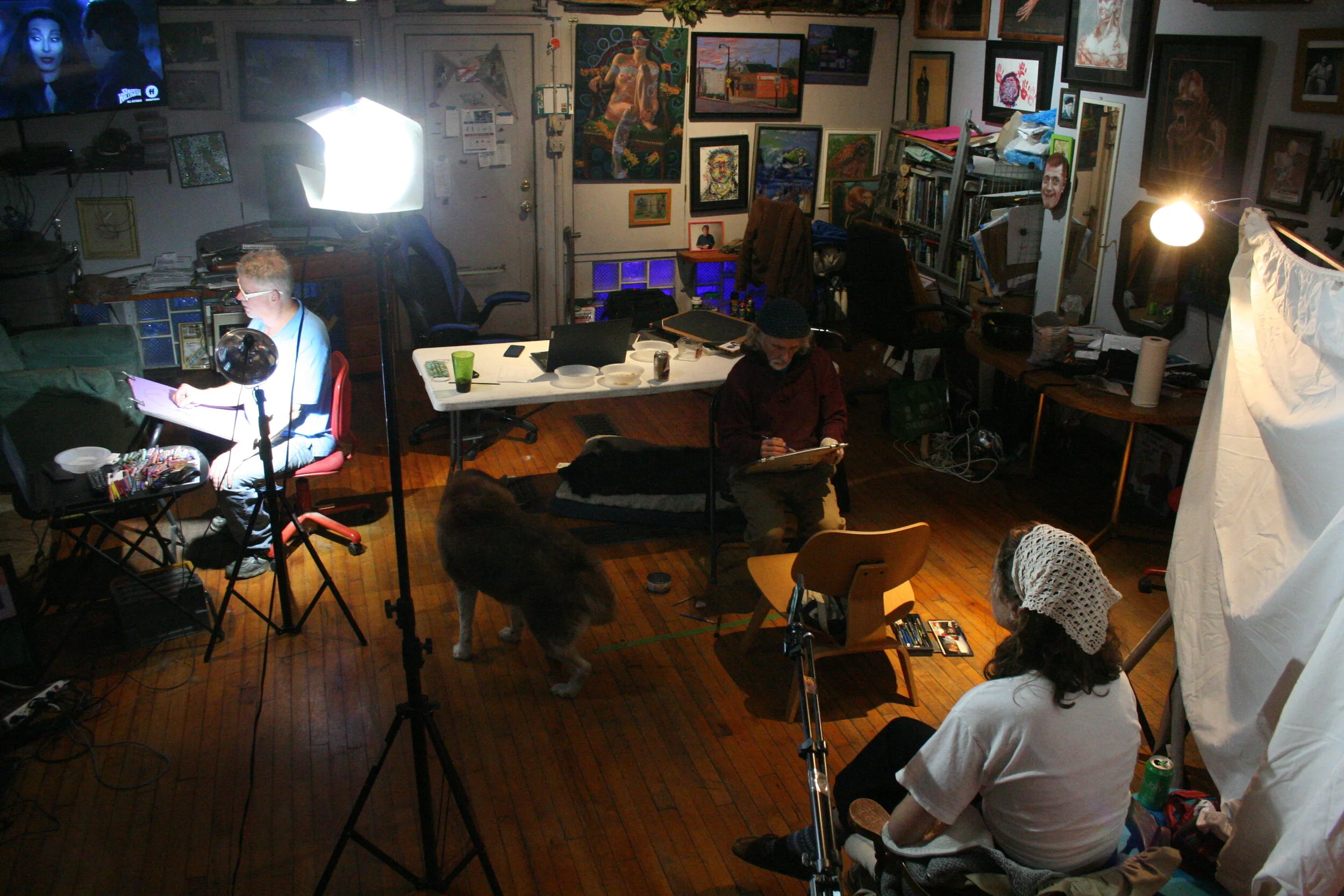 In progress - Photo by Brian Pierce