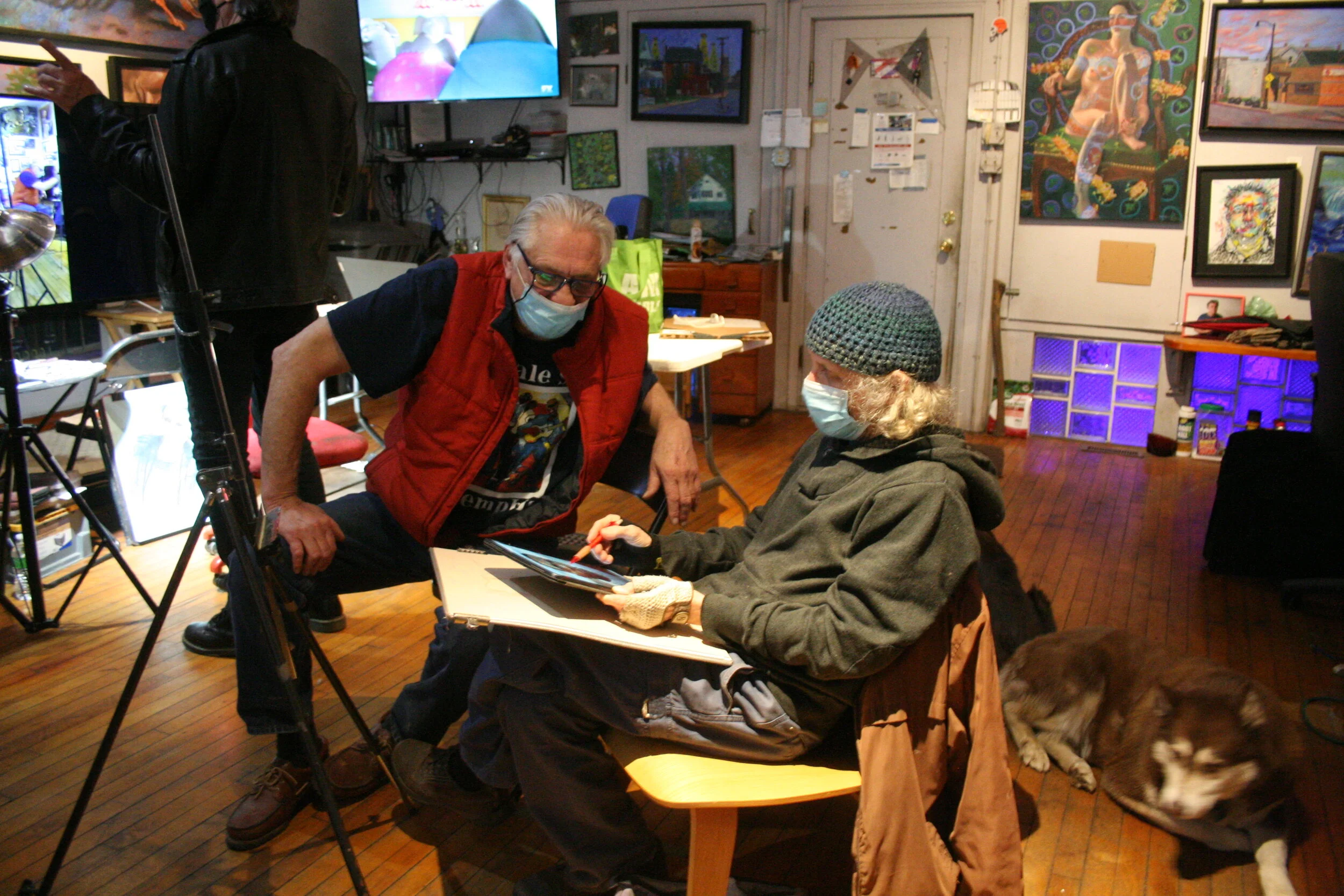 Brian Pierce and Larry Zuzik - photo by Timothy Herron