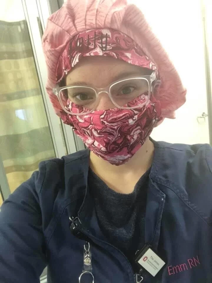 Emily Field - a nurse at Ohio State Medical Center.