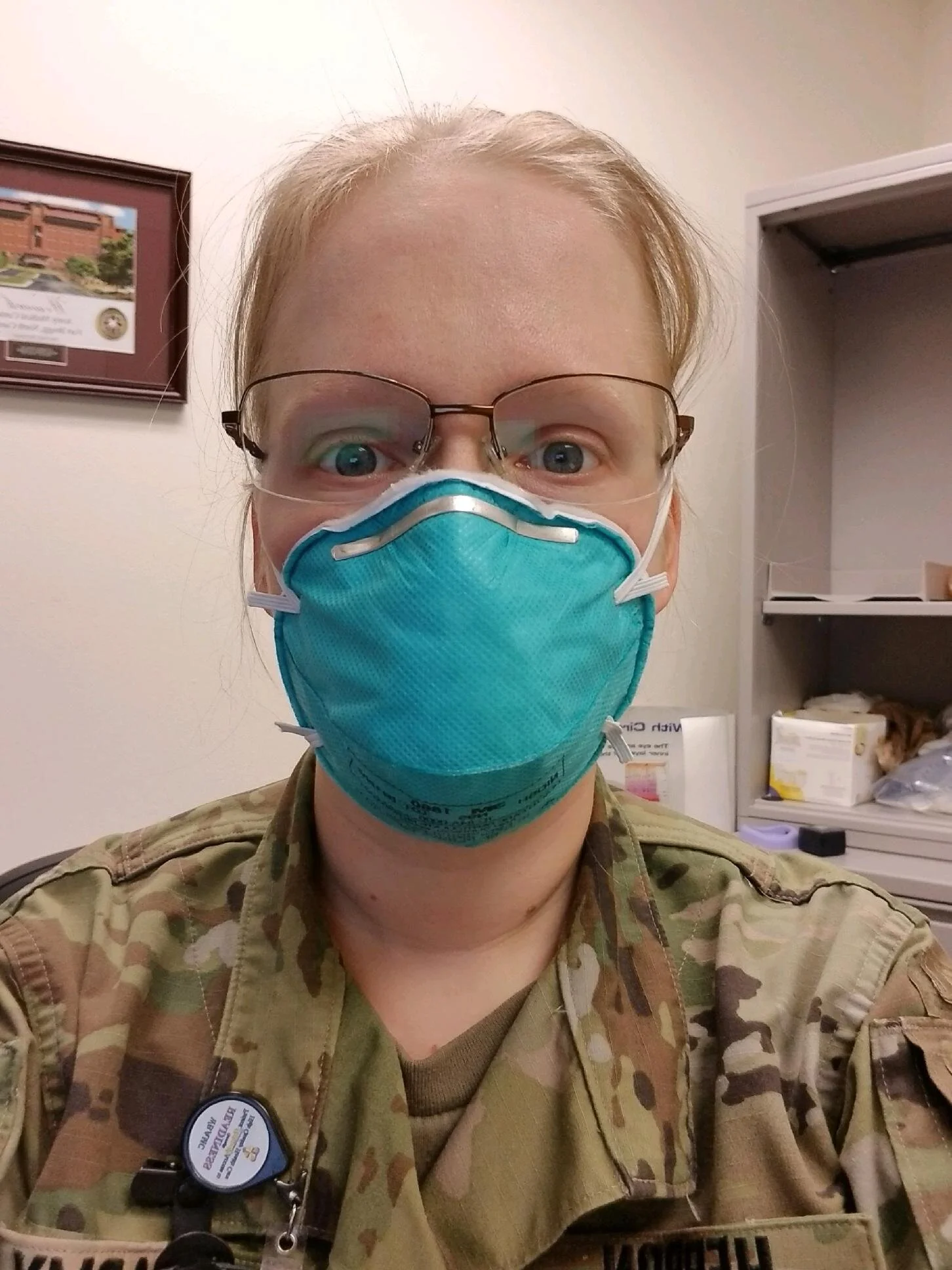 Katherine Herron an Optometrist @ Fort Bliss, Texas