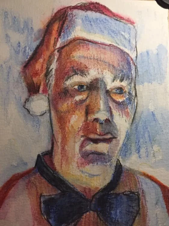 Jennifer Newyear did this drawing of Timothy Herron. 12-25-20