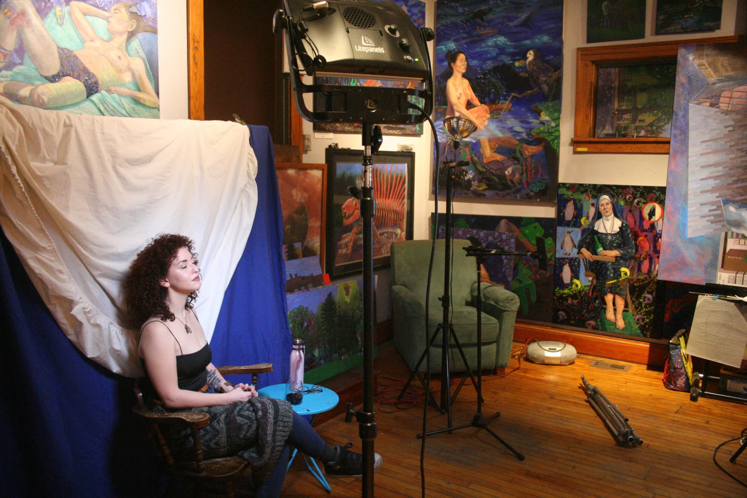 Victoria posing. Photo by Brian Pierce