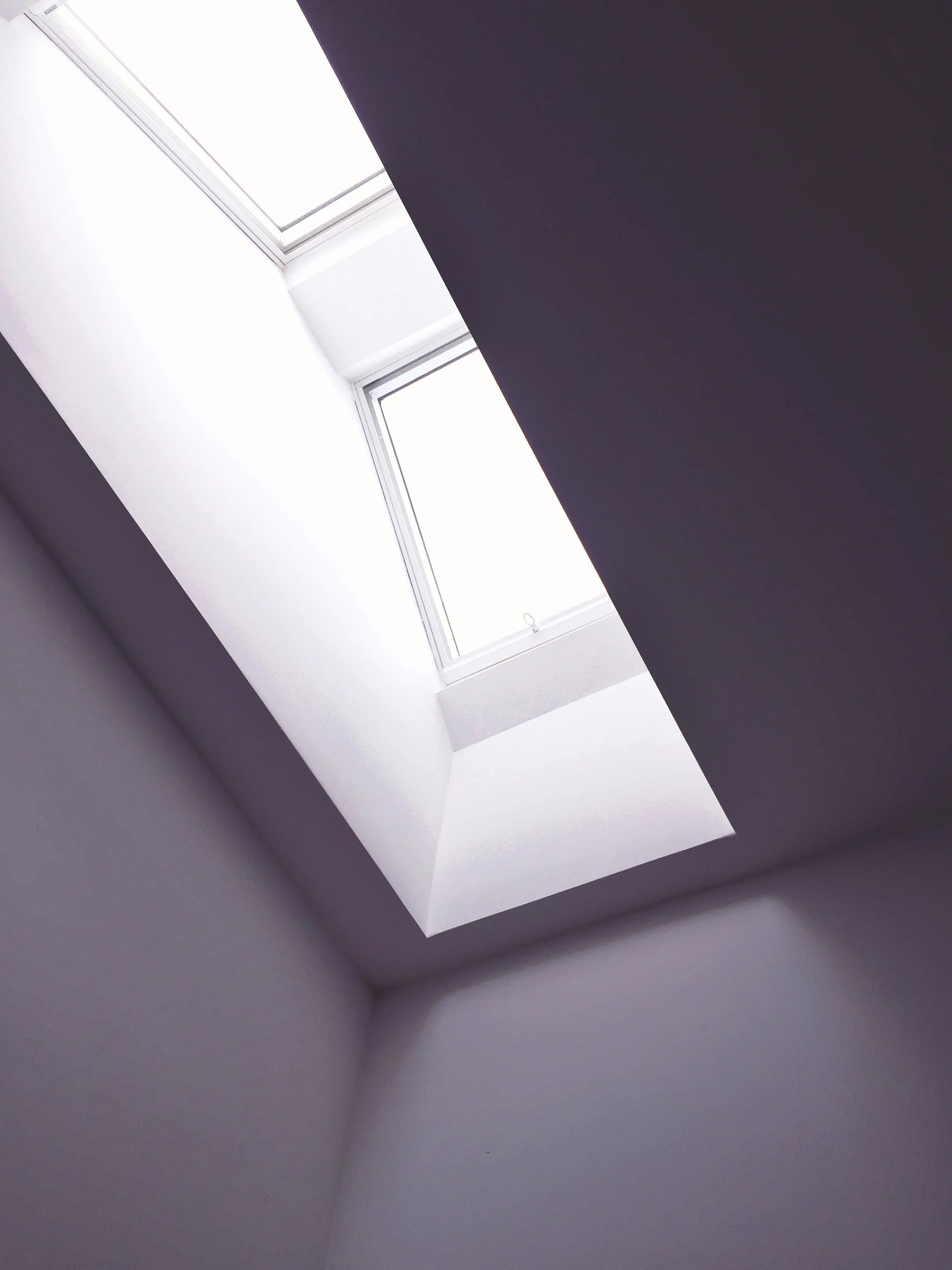 Take a photo of your workspace: This is the skylight in my office. Very James Turrell, no? 