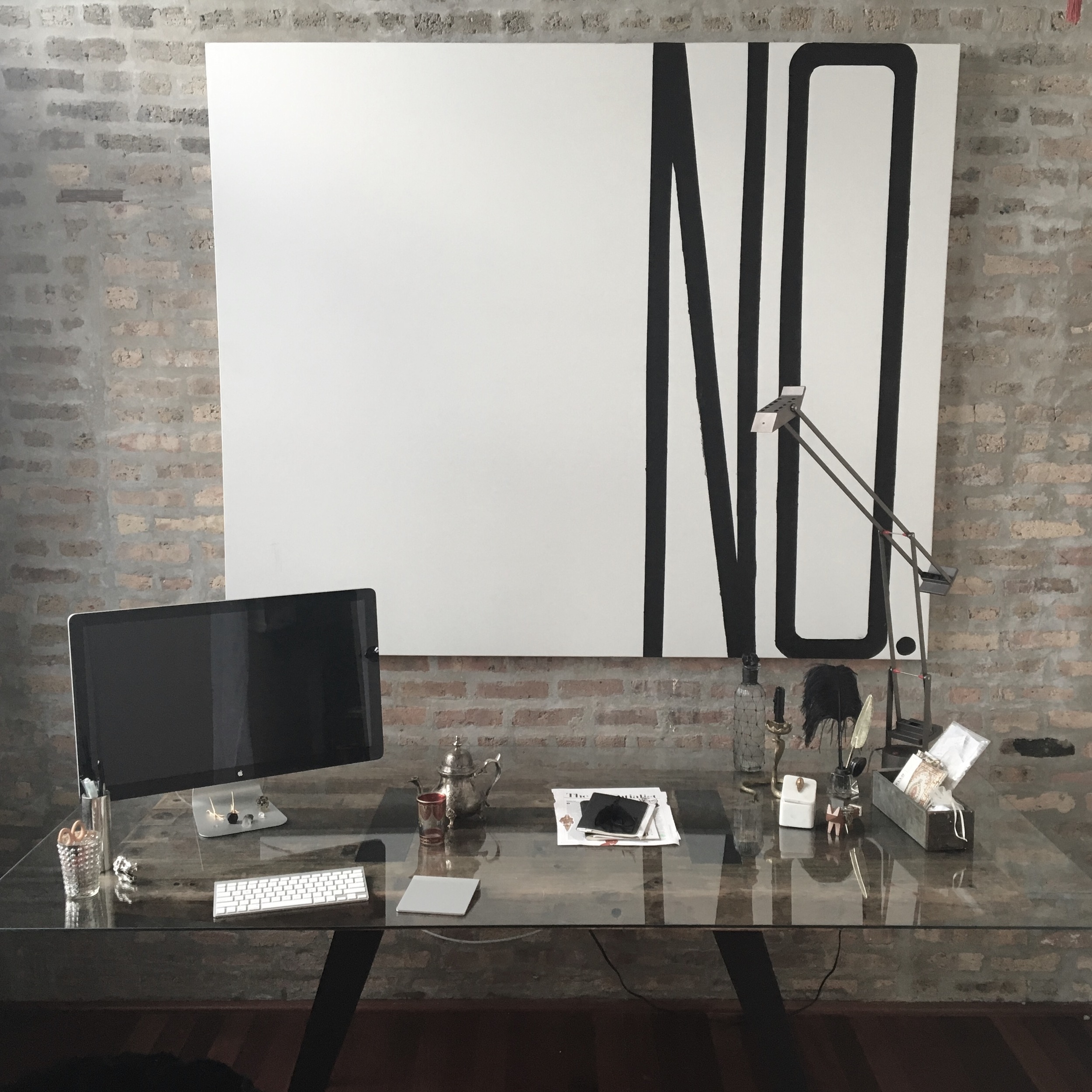 My desk.