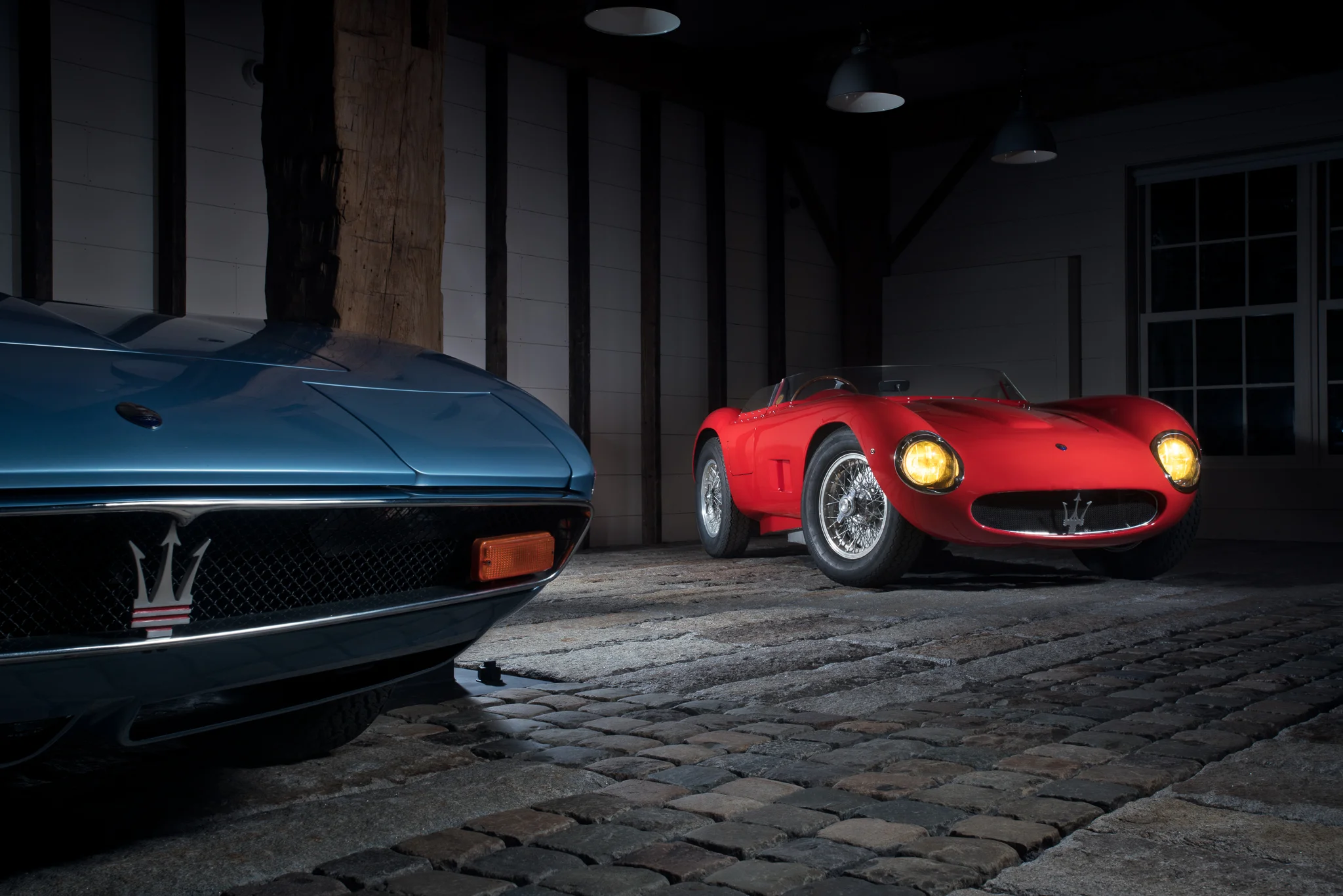 1955 Maserati 150S with a friend