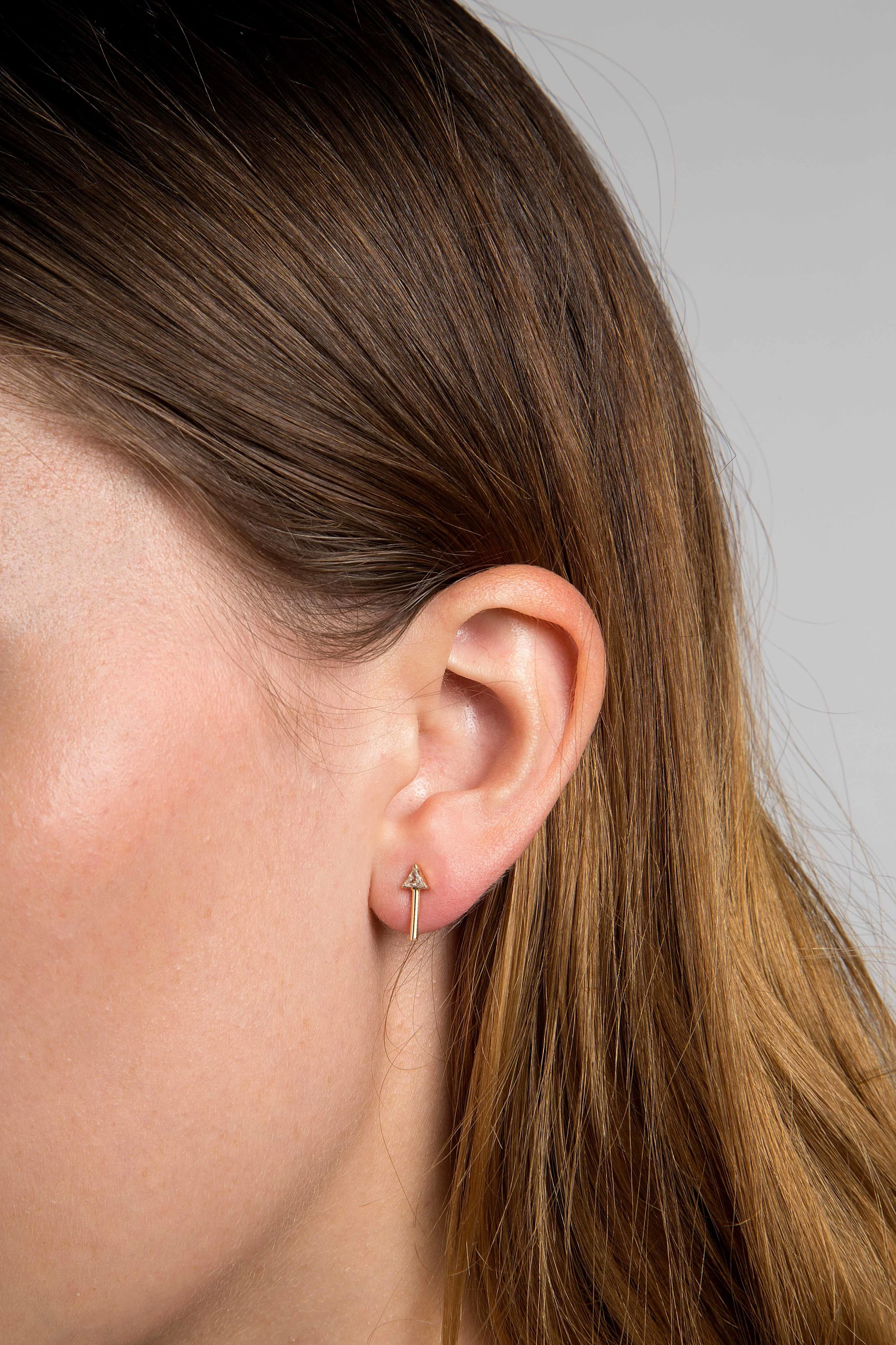 Triangle Diamond Earring2On Model.jpg