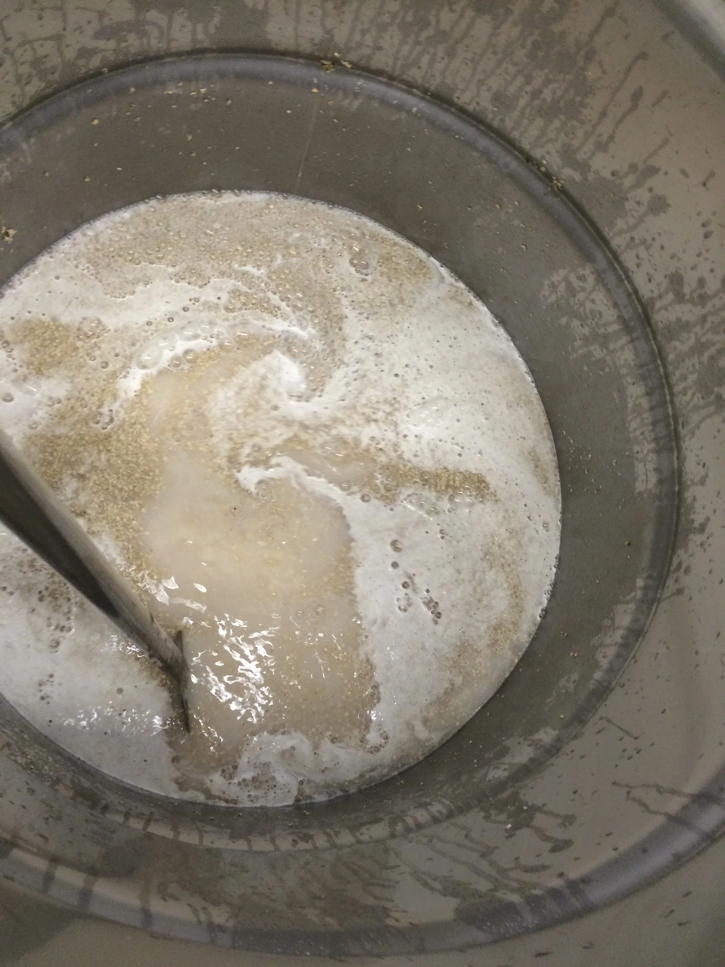 Anvil's first mash...