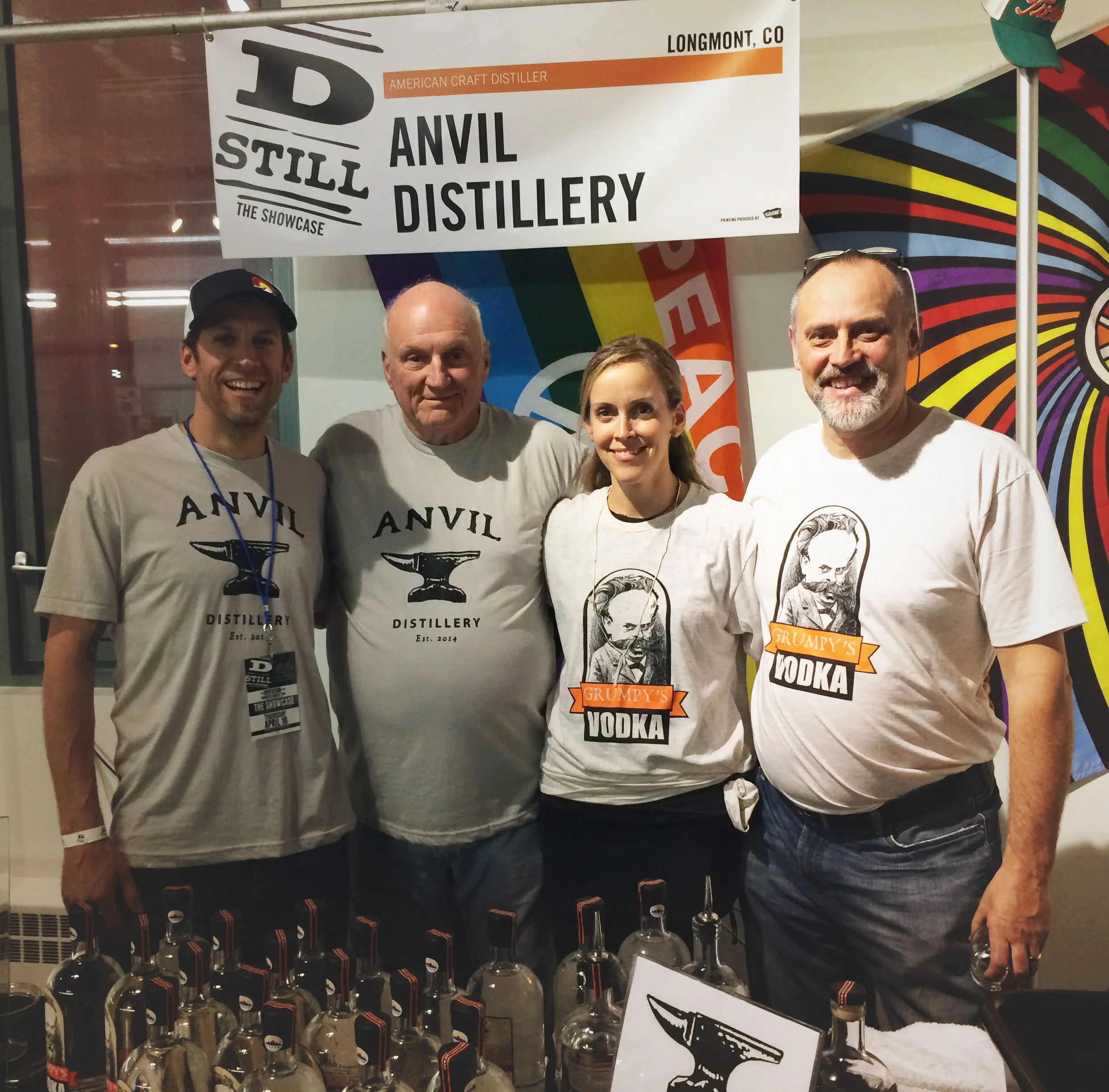 The Anvil crew at Dstill