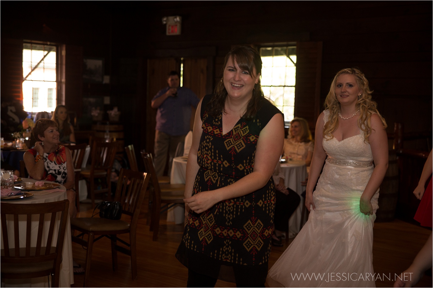 And sometimes I let them put down their camera for a minute to teach the guests (and bride) how to do the Wobble :)