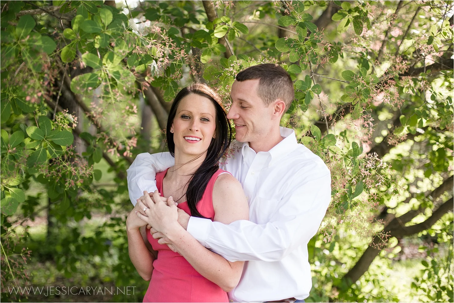 Bernheim Forest engagement session