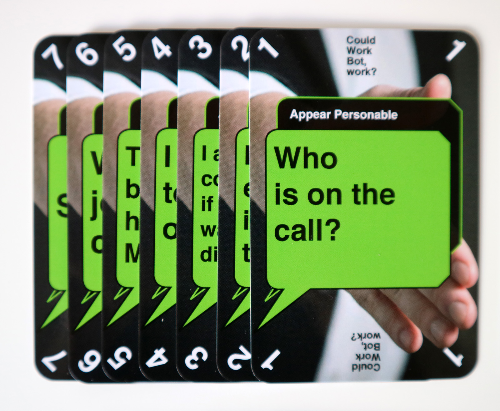 Appear Personable theme cards
