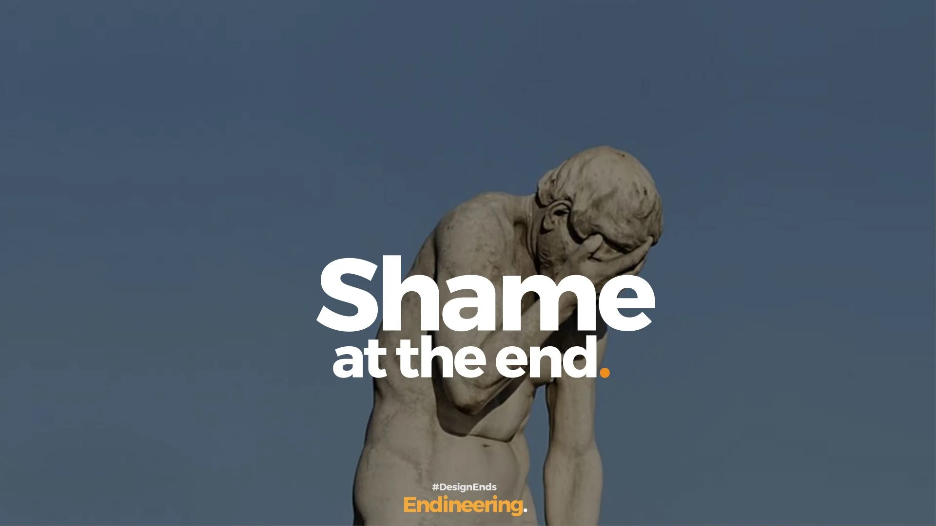 Shame at the end.