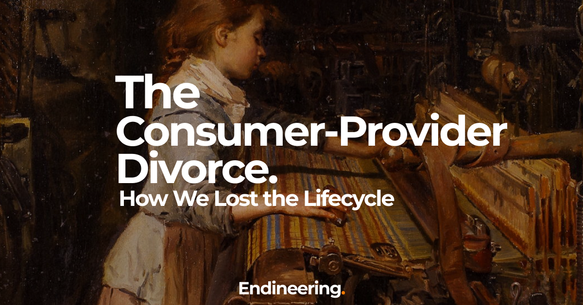 The historical consumer split