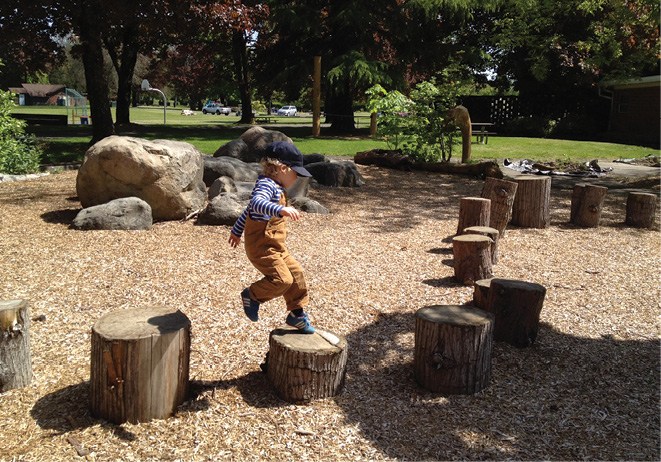 Natural-Styled Seating and Play