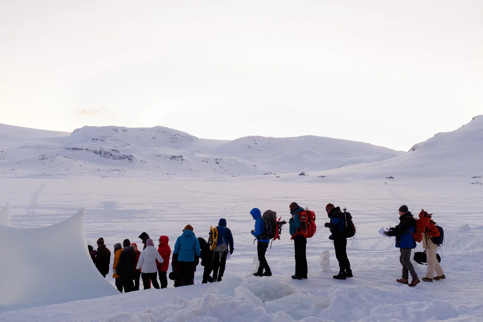 Is this the coldest music venue ticket line in the world? At -27ºc...we think so 