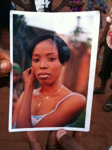 Picture of young woman who died in Nigeria