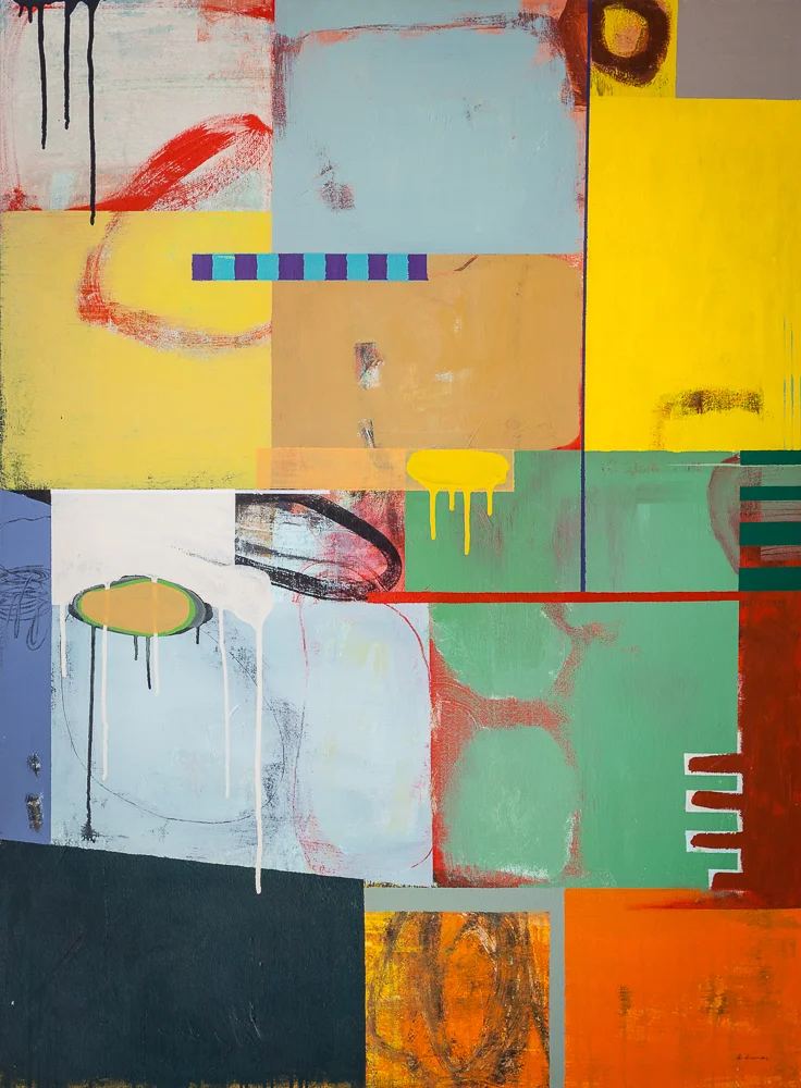acrylic on canvas by David Dauncey