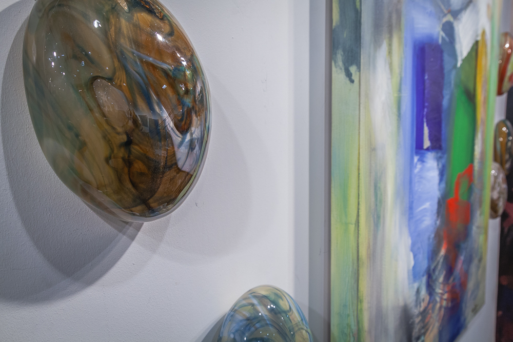 Hand-made blown glass