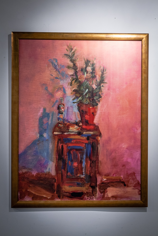 painting by artist Robert Dye, printed on copper