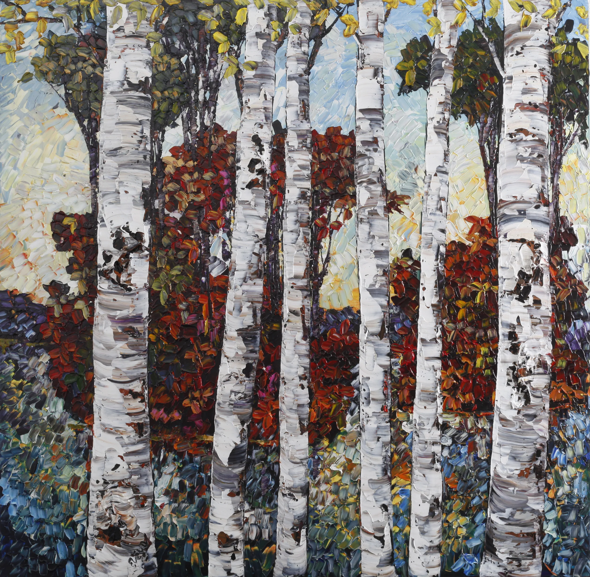 40 x 40 on canvas
