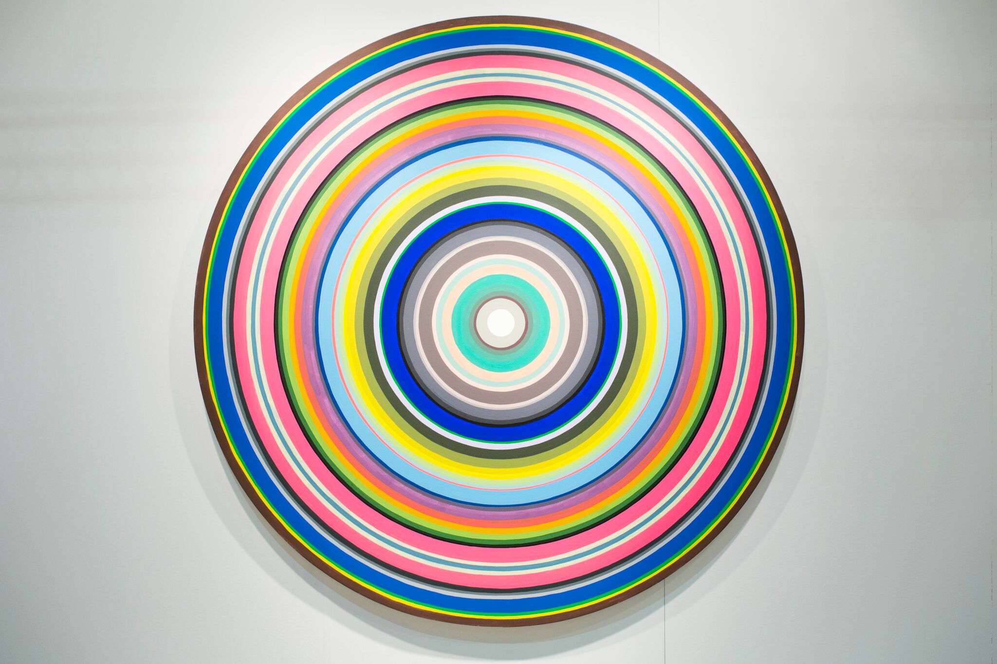 Gary Lang Future Circle #2, 1998, Acrylic on Canvas, 84in. Courtesy of Ace Gallery 