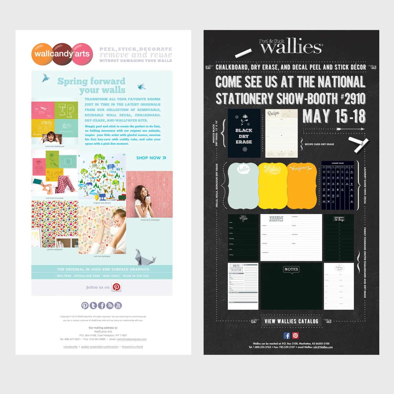 Email campaigns (html)