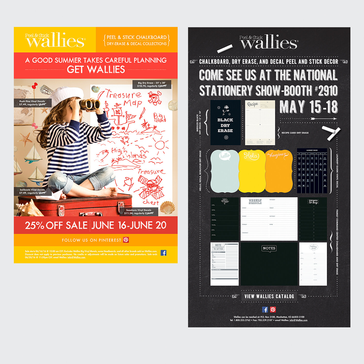 Various Email Campaigns - Mail Chimp &amp; Constant Contact