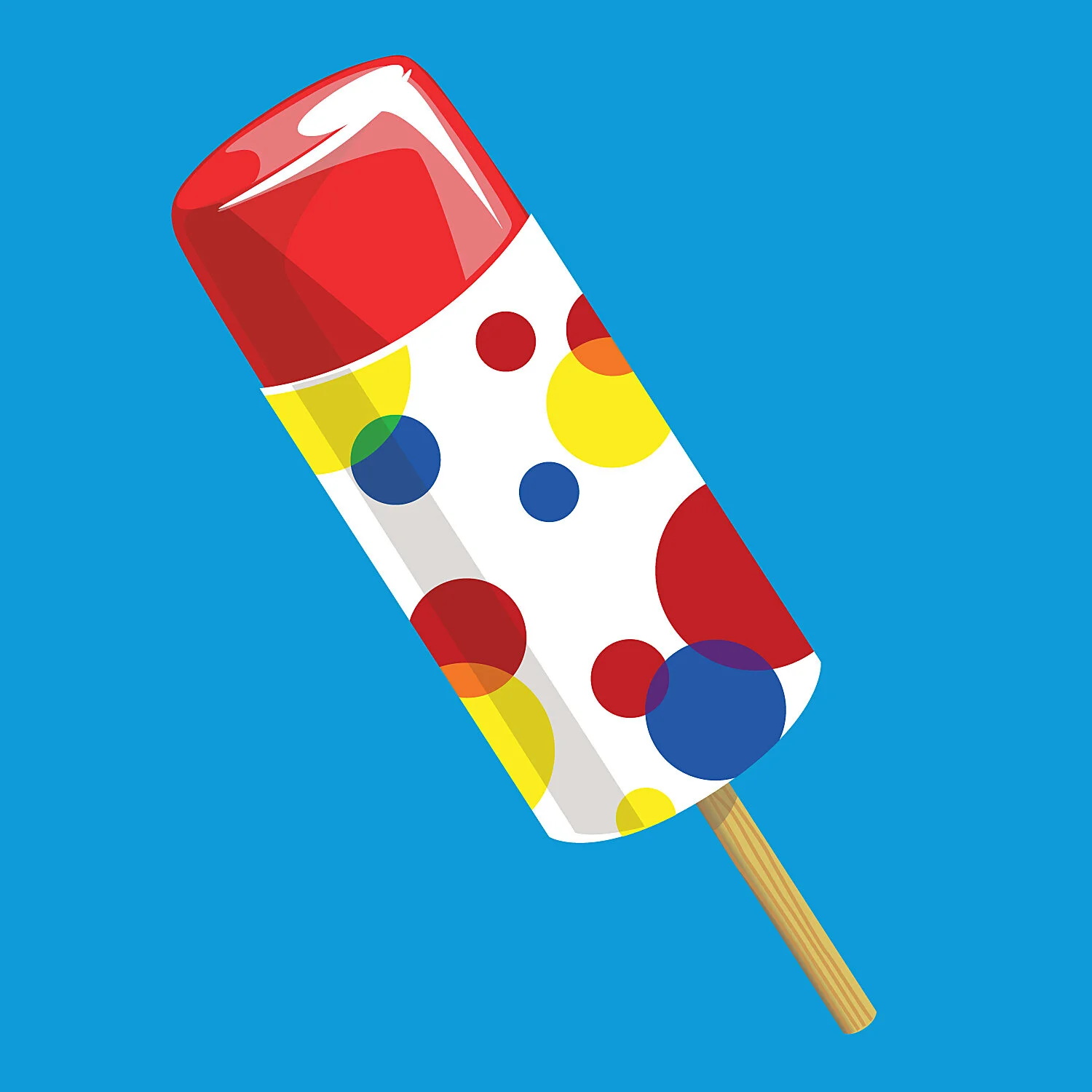 Pushpop, detail - Vinyl Wallpaper