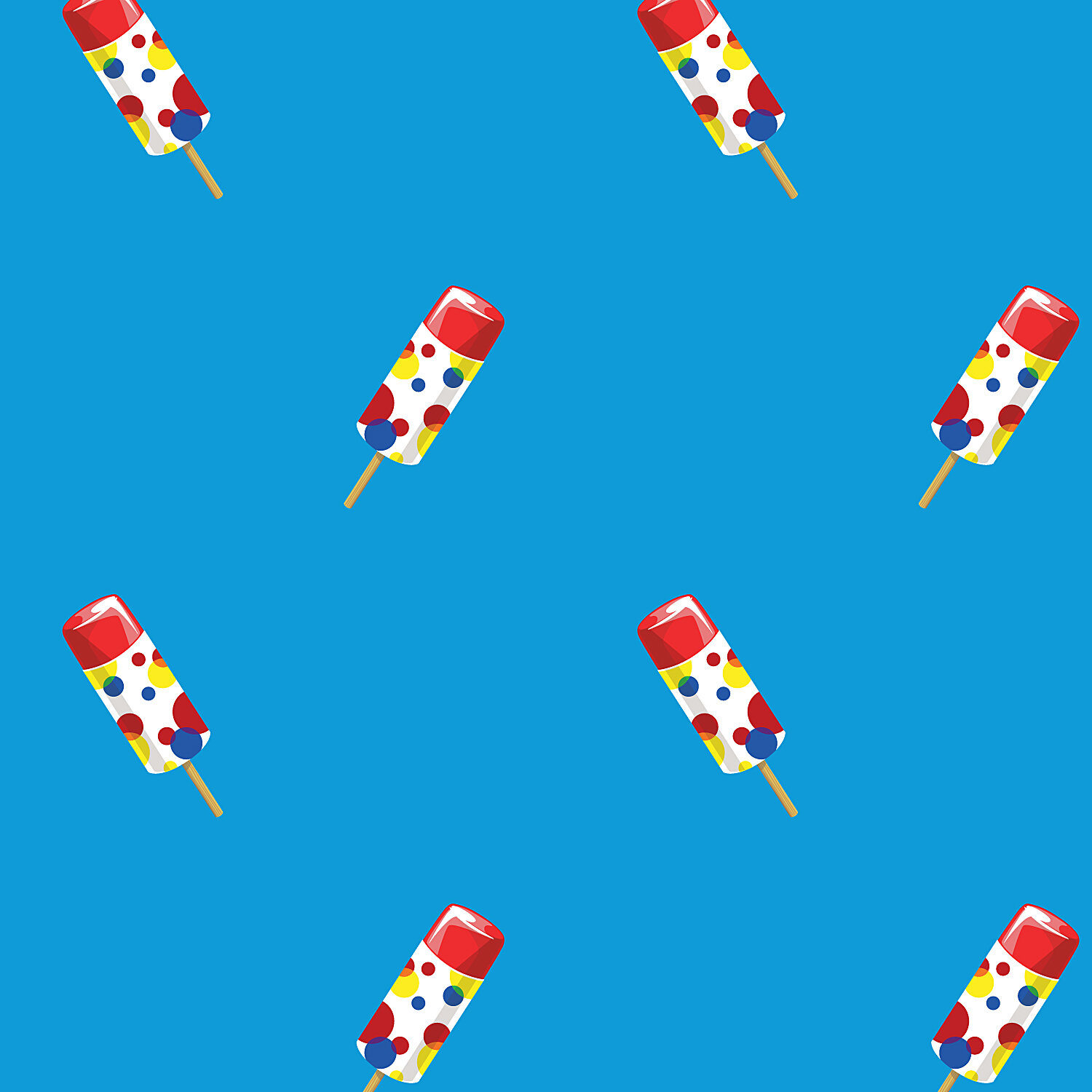 Pushpop - Vinyl Wallpaper