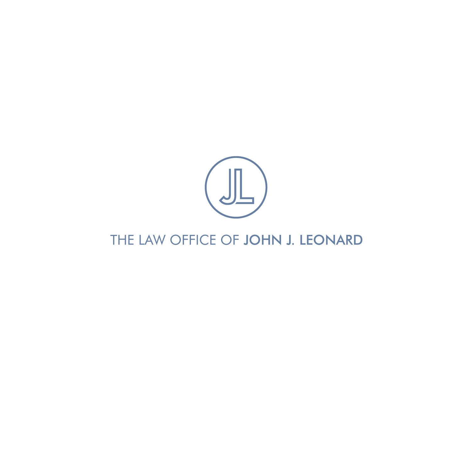  LAW OFFICE OF JOHN J. LEONARD - logo 