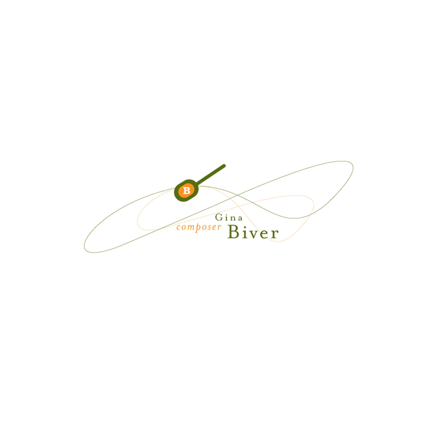 GINA BIVER COMPOSER - Logo &amp; Branding