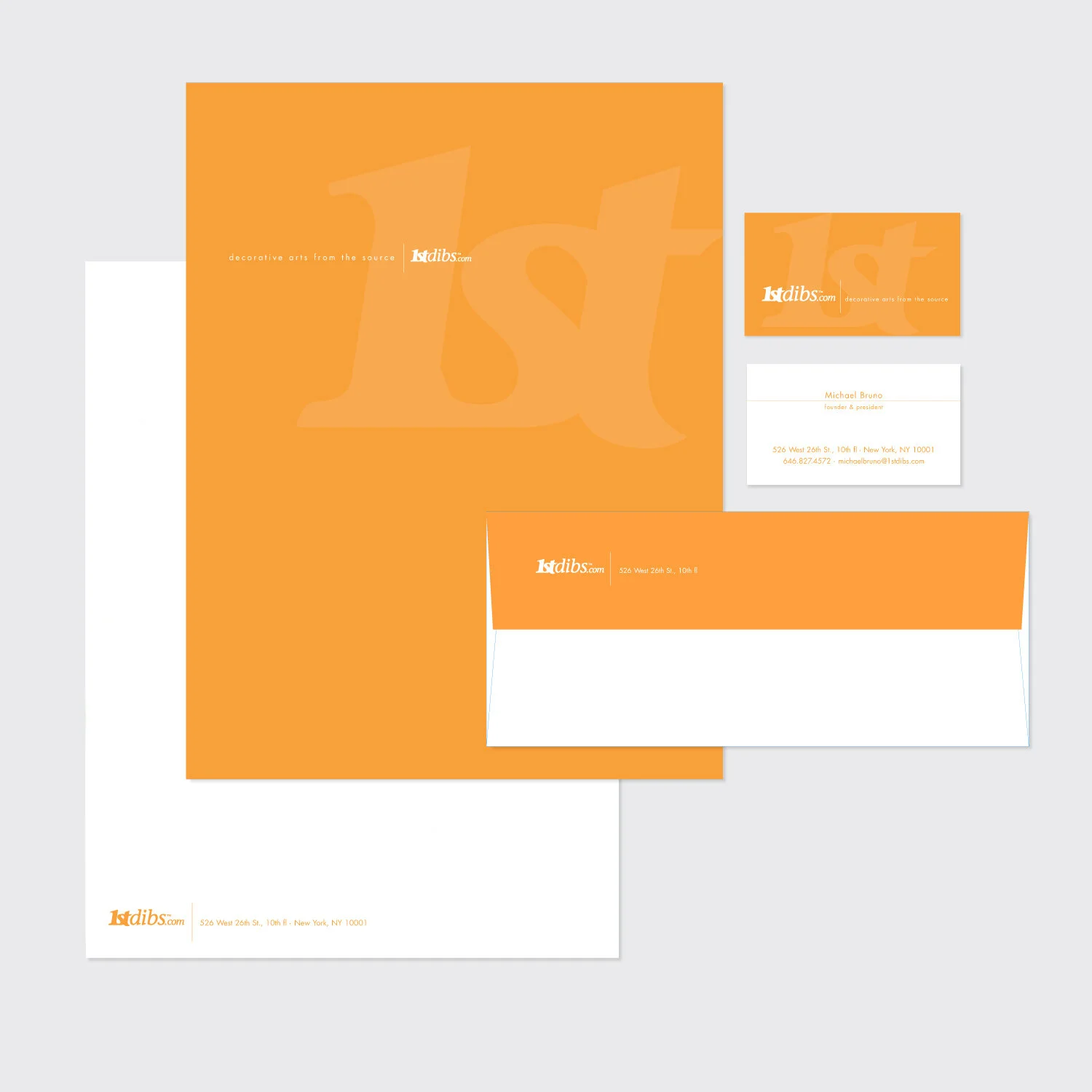 1ST DIBS - Logo &amp; Branding