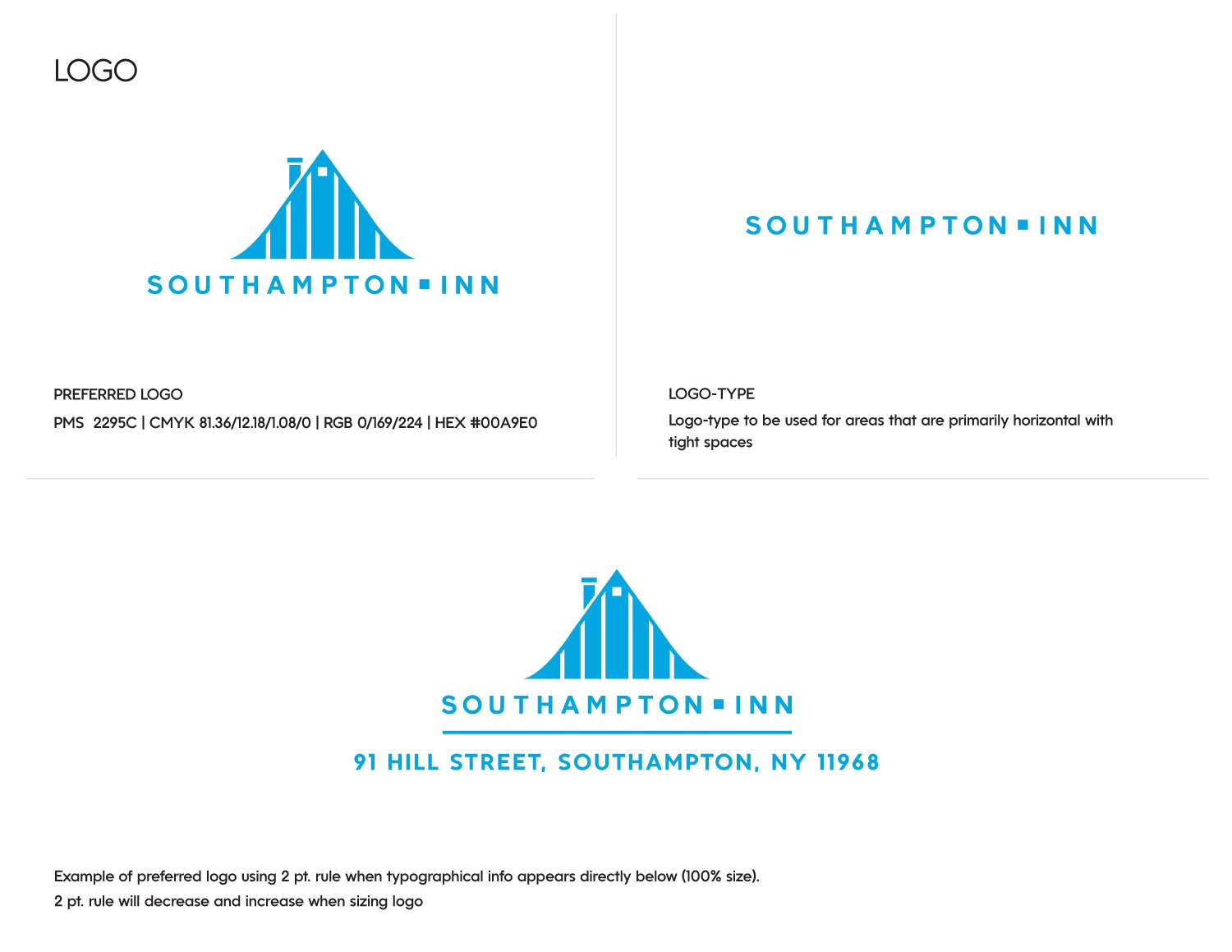 SOUTHAMPTON INN - Brand Style Guide