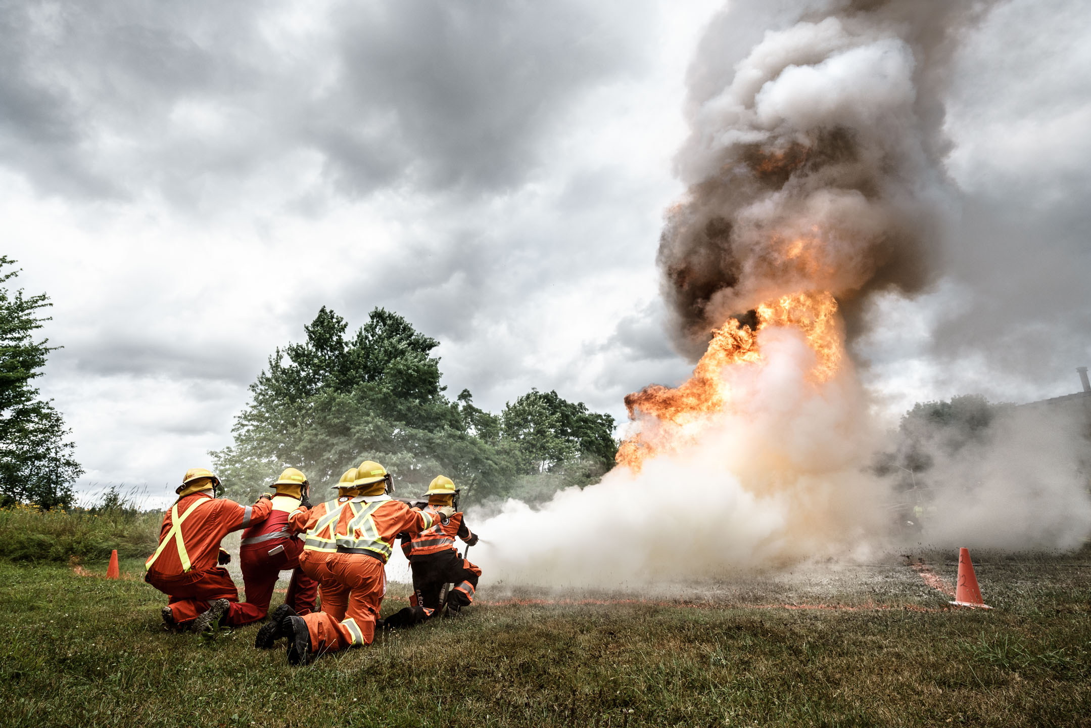 Newmont Goldcorp mine rescue training