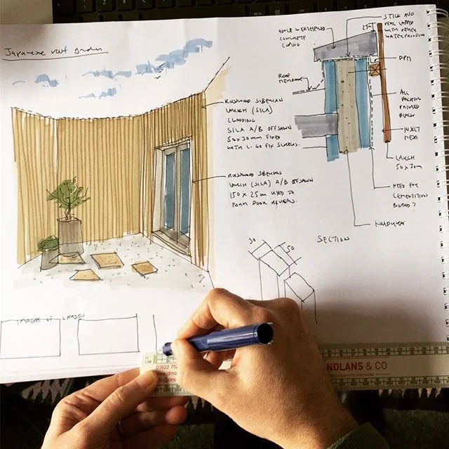 Nothing like a good hand drawn sketch @neiledwards007 #sketch #handdrawing #architecturedrawing #designdrawing #drafting #housedesign #patio #