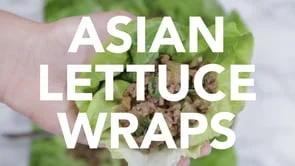 Recipe Video | Asian Lettuce Wraps