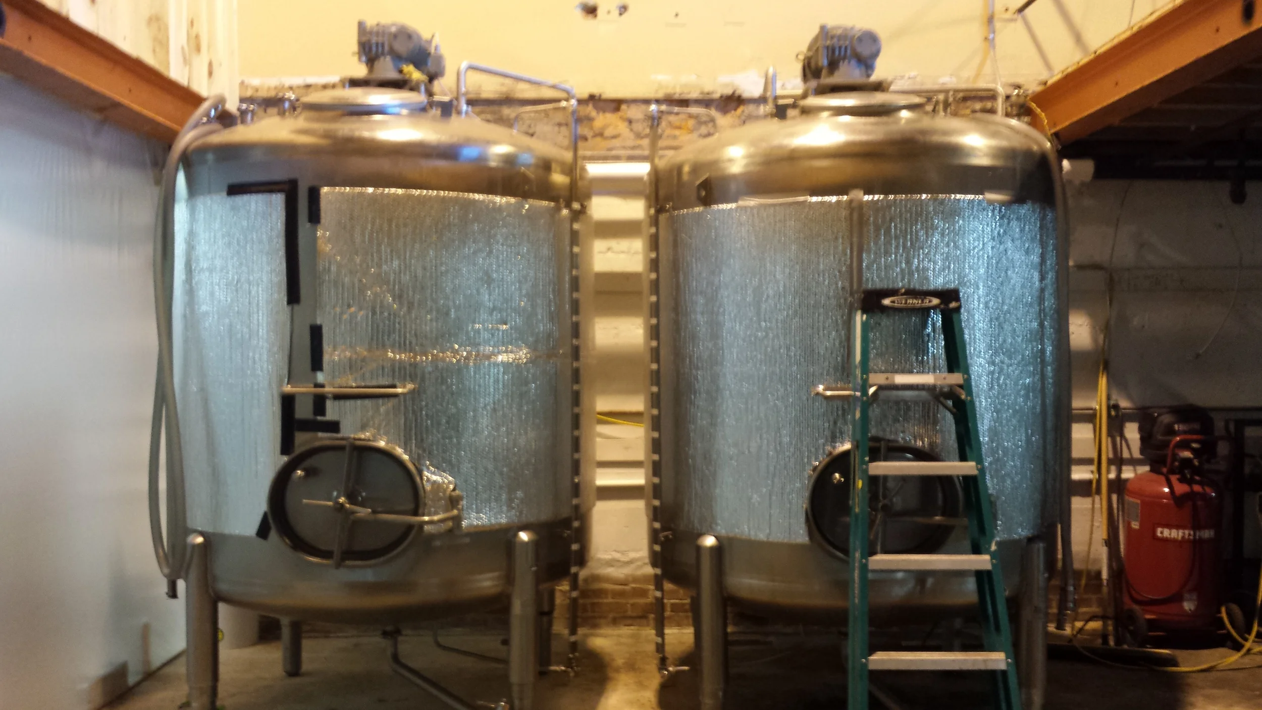 Carolina Distillery's Fermenters